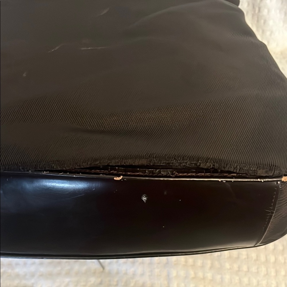 Gucci bamboo black nylon tote/hand bag - Picture 8 of 14